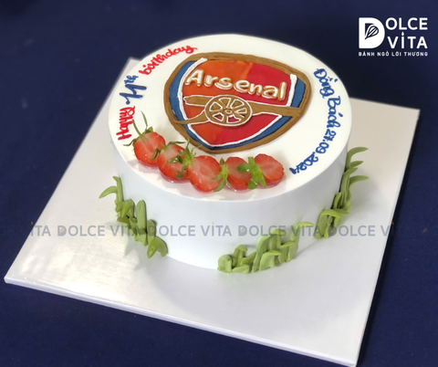 [610] (80) Vẽ logo đội bóng đá Arsenal