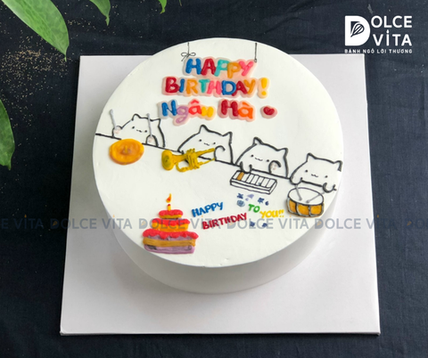 690 (70) Vẽ dàn nhạc ngộ nghĩnh [Liti]