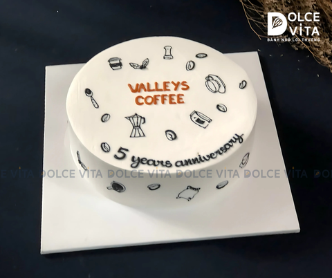 [773] (50) Bánh kem kỷ niệm thành lập cửa hàng