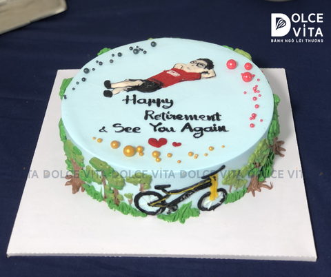 482 (100)  Bánh Kem Chia Tay Đồng Nghiệp – Lời Chúc An Yên & Gặp Lại