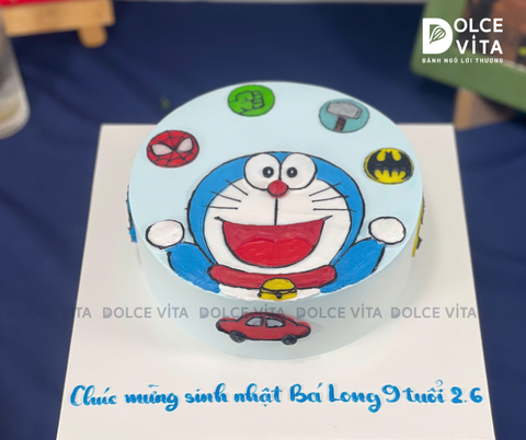 [3068] (80) Bánh kem vẽ Doremon/ Doraemon