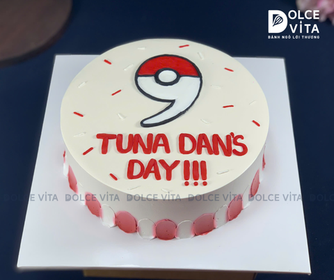 [0175] Bánh Kem Vẽ Bóng Pokemon dành cho Fan hoạt hình Pokemon