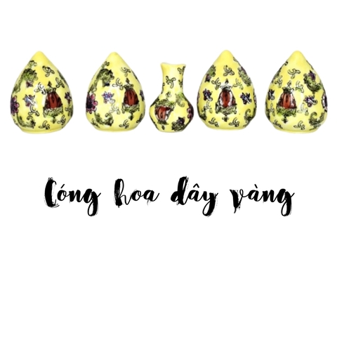 Cóng Hoa Dây Vàng (Nhót) – Món quà nghệ thuật độc đáo cho “thú cưng”