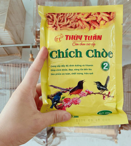 Cám chích chòe số 2 Thuý Tuấn chuyên dùng cho chim đã thay xong lông