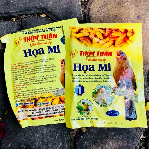 Cám chim họa mi số 1: Thức ăn dinh dưỡng hàng đầu cho họa mi cảnh