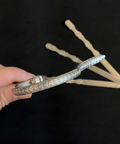 Móc Lồng Khuyên Inox + Nẹp Đốt Trúc Cao Cấp