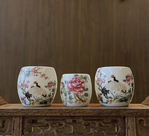 Cóng Hạc Mẫu Đơn