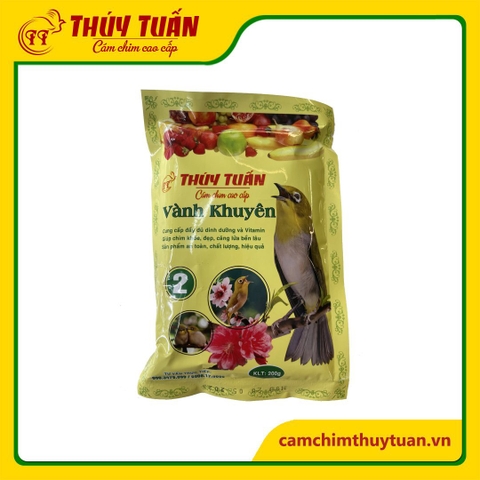 Cám chim Thúy Tuấn vành khuyên số 2 - 200g