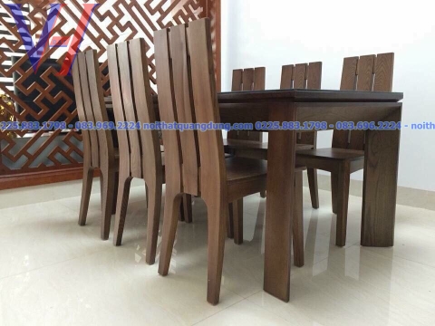 Bàn ghế ăn mặt kính GH-6032