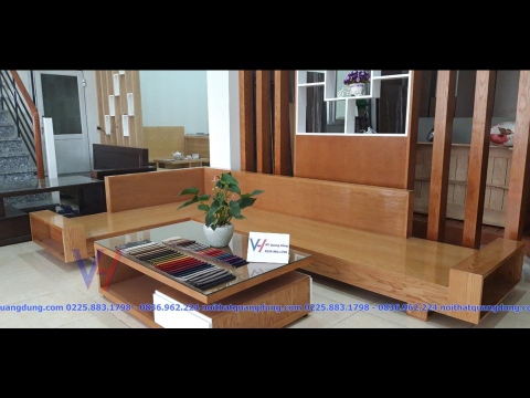 SOFA GỖ SỒI: SG-002