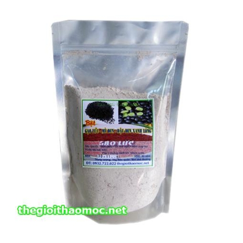 Bột gạo lức mè đen đậu đen xanh lòng