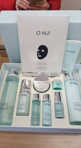 Bộ dưỡng Ohui Miracle Aqua set 4 dành cho da nhờn