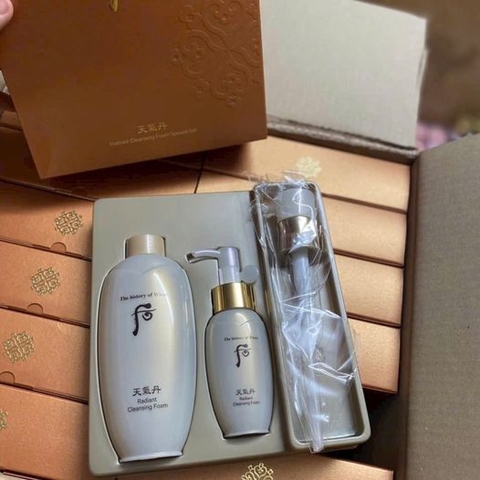 SET SỮA RỬA MẶT TÁI SINH WHOO