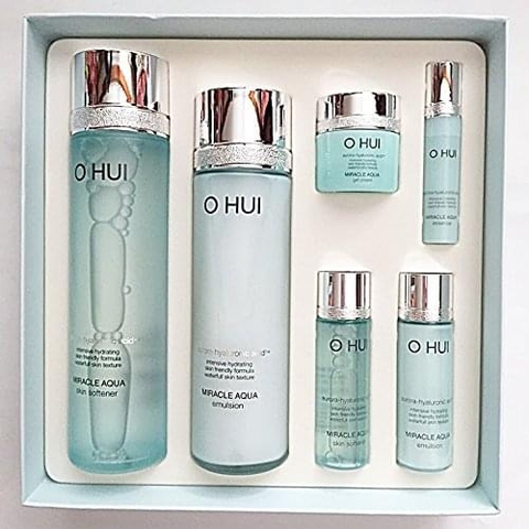 BỘ CHĂM SÓC DA DẦU VÀ DA HỖN HỢP - O HUI MIRACLE AQUA