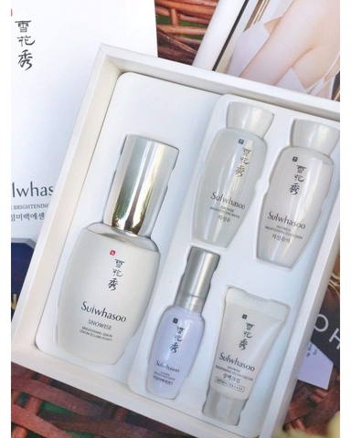 Sét Đặc Biệt Tinh Chất Dưỡng Trắng Sáng Da Sulwhasoo Snowise Brightening Serum Special Set