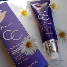 Kem trang điểm CC Cream Violet Deoproce