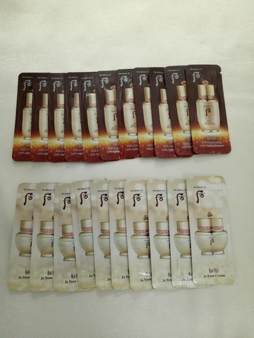 Combo 10 gói Bechup Self - Generating Anti-Aging Essence + Bechup JaYoon Cream