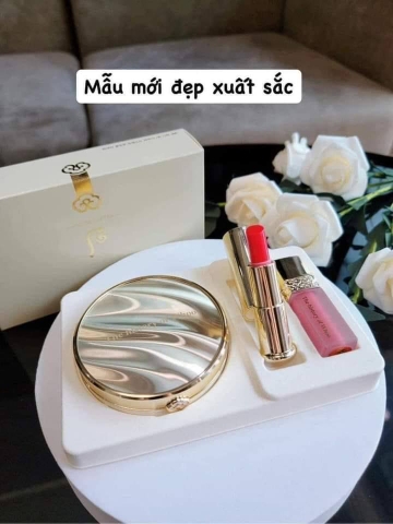 Set phấn phủ whoo vàng mẫu mới