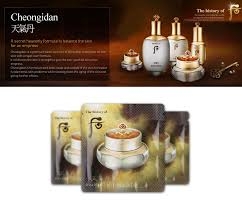 Combo 10 gói Whoo Cheongidan Radiant Regenerating Essence + Cream