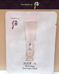 Combo 10 Mặt nạ ngủ dưỡng chất - Whoo Hydrating Overnight Mask