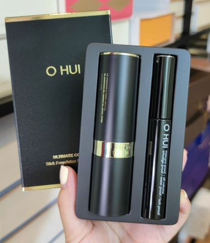 KEM NỀN DẠNG THANH OHUI tặng kèm MASCARA SIÊU DÀY, DÀI MI