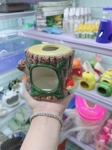 Nhà ngủ gốc cây sứ cho hamster