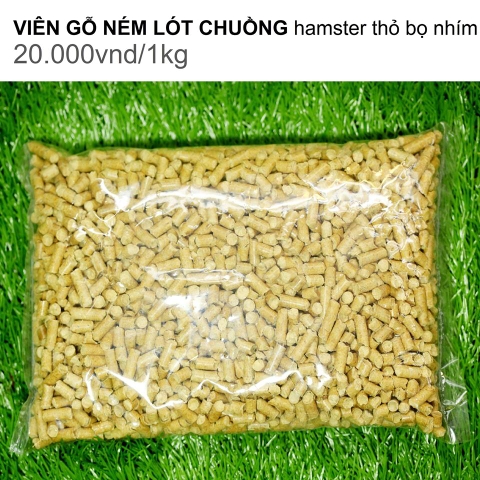 GỖ NÉN VÀNG LÓT CHUỒNG CHO HAMSTER NHÍM THỎ BỌ