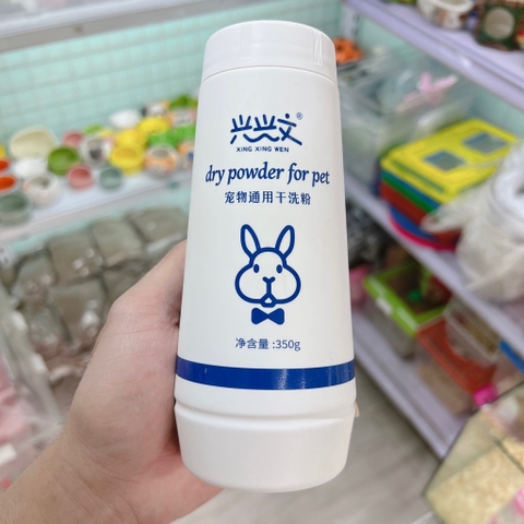 Phấn tắm khô siêu thơm 350gr cho hamster