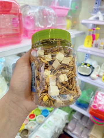 Sâu mix phô mai cốm trứng