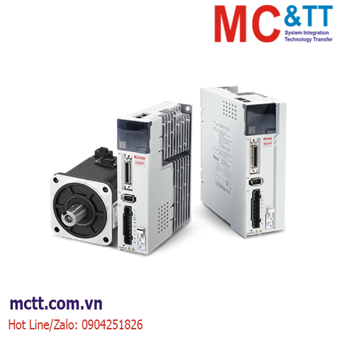 Động cơ AC Servo 100W, 3000 rpm with brake Kinco SMK40S-0010-30VBK-5LSA