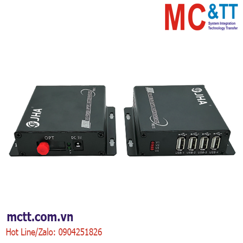 Bộ chuyển đổi 4 cổng USB2.0 sang Quang 4 Port USB2.0