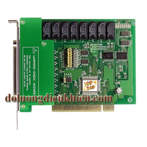 PISO-P8SSR8AC 8-channel isolated AC type SSR Output with isolated digital input Board