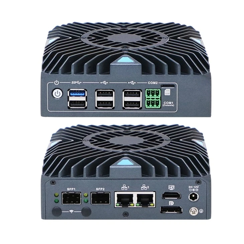 Máy tính công nghiệp không quạt Firewall Mini PC iWill N1342