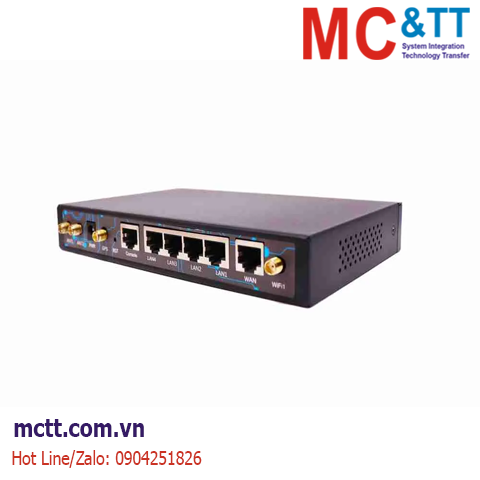 Router công nghiệp 4G/5G VPN, 4*LAN + 1*WAN + Wi-Fi + Dual SIM + GPS Alotcer AR7091