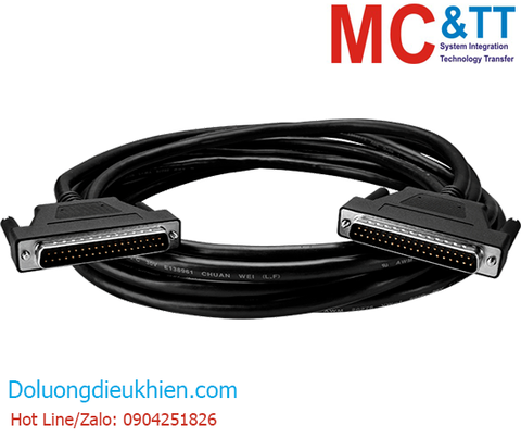 DB37 Male to Male Cable, Thin Monolithic Design (High Speed) ICP DAS CA-3750DM-H CR