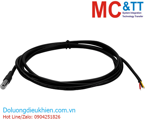 3-wire DS18B20, Stainless steel (-30℃～125℃) ICP DAS CA-TP1-M100-L020