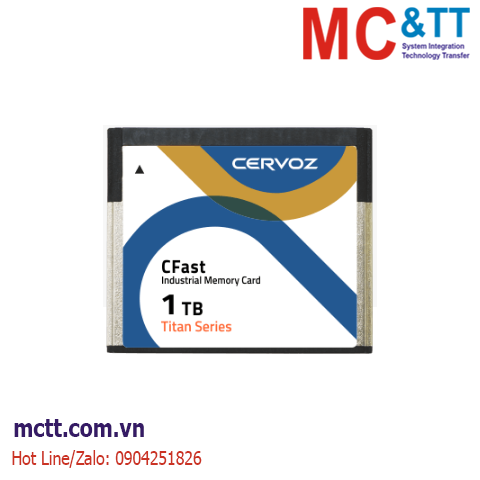 Card CFast công nghiệp 64GB, 128GB, 256GB, 512GB, 1TB TLC Cervoz T380