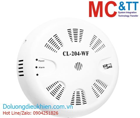 CL-204-WF CR: Cảm biến đo HCHO/TVOC+ nhiệt độ + Độ ẩm Ethernet +Wi-Fi + RS-485 Modbus