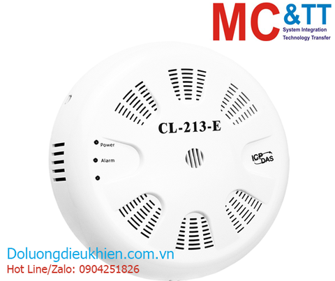 CL-213-E CR: Cảm biến đo độ bụi PM2.5 + CO/CO2+ nhiệt độ + Độ ẩm Ethernet + RS-485 Modbus + MQTT