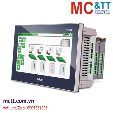 Màn hình cảm ứng HMI 7 inch tích hợp PLC HYBRID Xpanel Cimon CM-sHP07CD-DR