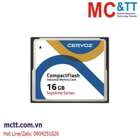 Card CompactFlash công nghiệp 256MB, 512MB, 1GB, 2GB, 4GB, 8GB, 16GB SLC Cervoz S141