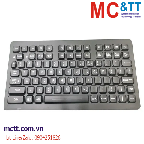 Bàn phím công nghiệp Silicon 100 keys, IP65 Davo D-6207