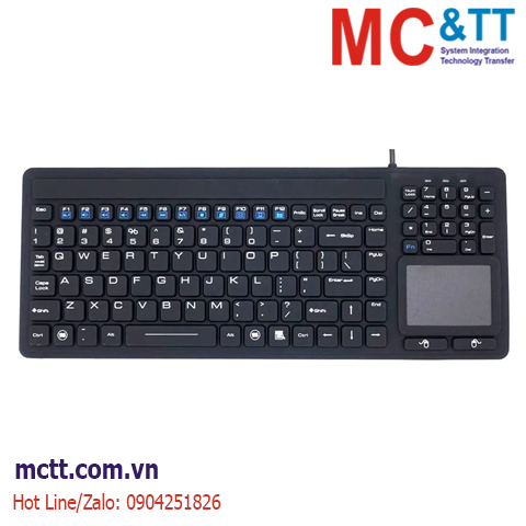 Bàn phím công nghiệp Silicon 106 keys, IP68 Davo D-87P