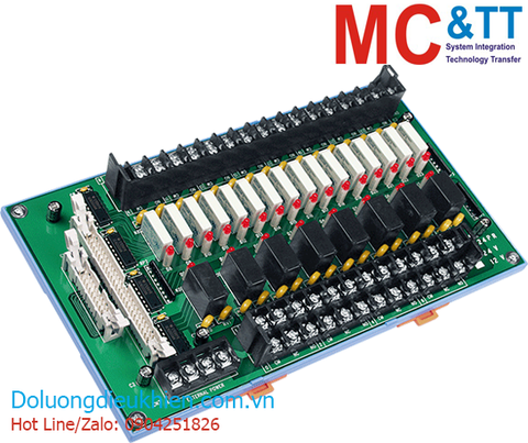 Bo mạch kết nối 24 kênh đầu ra Relay ICP DAS DB-24PR/24/DIN