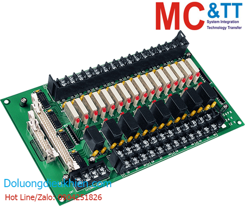 Bo mạch kết nối 24 kênh Relay (24V) đâu ra ICP DAS DB-24PR/24