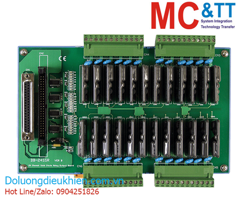 Bo mạch 24 kênh đầu ra Relay SSD AC ICP DAS DB-24SSR/D