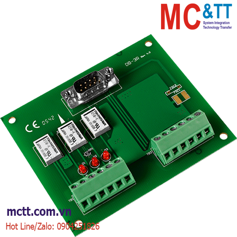 Bo mạch kết nối 3 kênh DI + 3 kênh Relay ICP DAS DB-3R CR