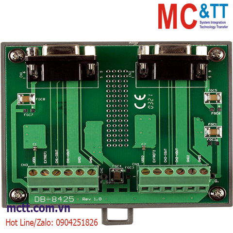 Bo mạch kết nối ICP DAS DB-8425/DIN CR