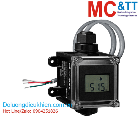 DL-100TM485 CR: Bộ đo hiển thị và lưu trữ Data Logger nhiệt độ + độ ẩm RS-485 Modbus RTU