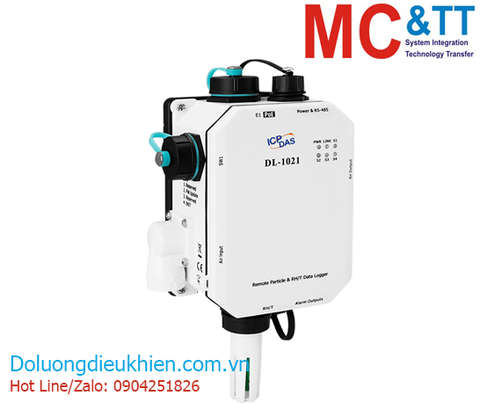 DL-1021 CR: Bộ đo và lưu trữ Data Logger độ bụi PM1/2.5/10 + CO + nhiệt độ + độ ẩm Ethernet Modbus RTU/TCP + MQTT